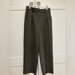 Aritzia Olive Effortless Pants